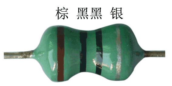 色環(huán)電感涂色規(guī)則 色環(huán)電感涂色規(guī)則