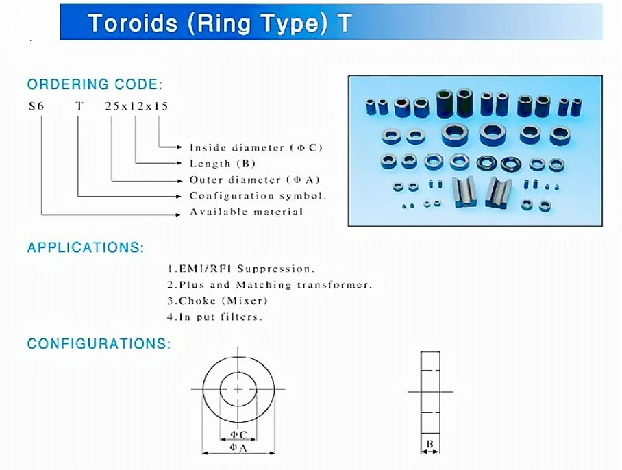 鎳芯磁環(huán) 鎳芯磁環(huán)